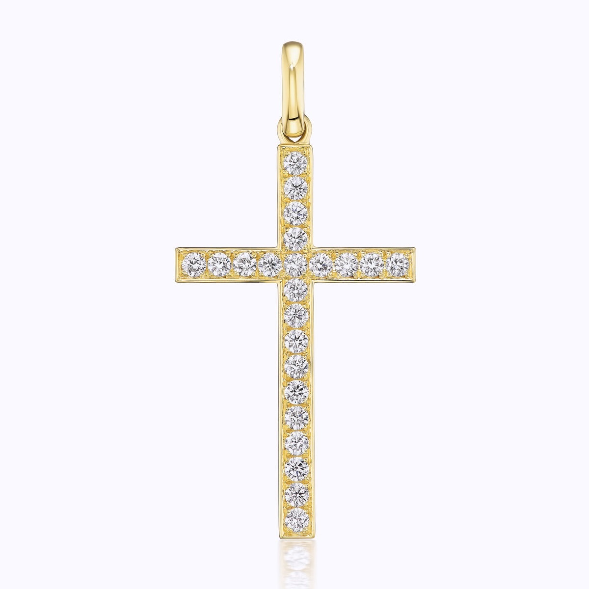 Briony Raymond Athena Diamond Cross Necklace