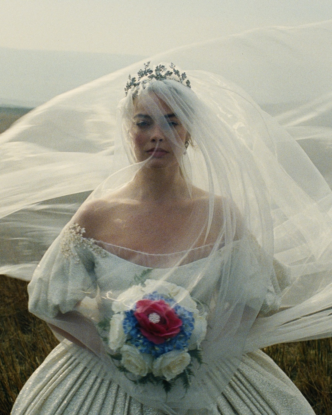 Margot Robbie as Catherine Earnshaw in Wuthering Heights