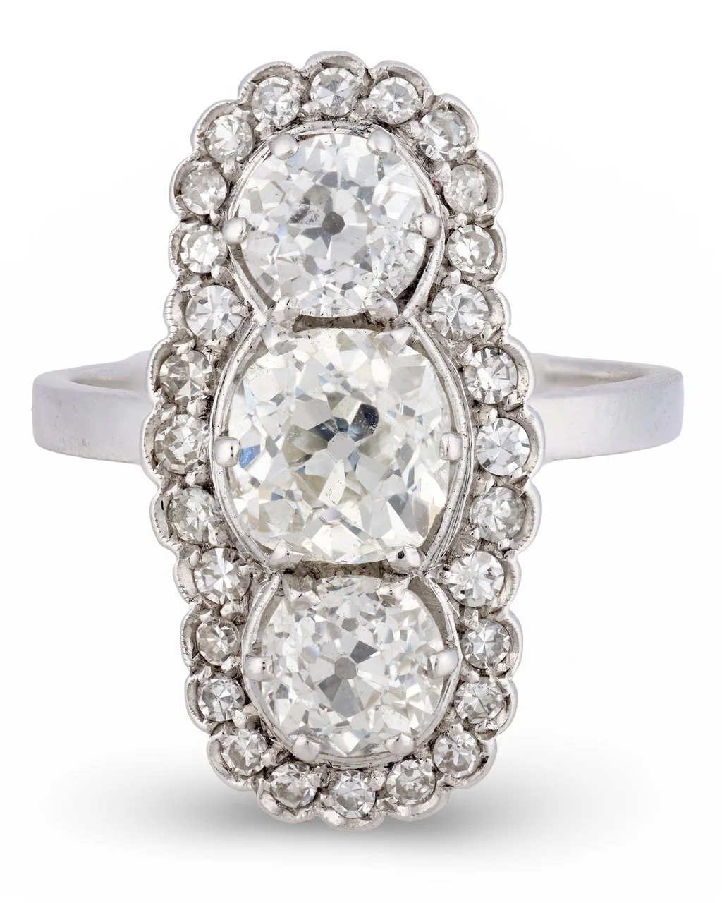 single cut diamond ring