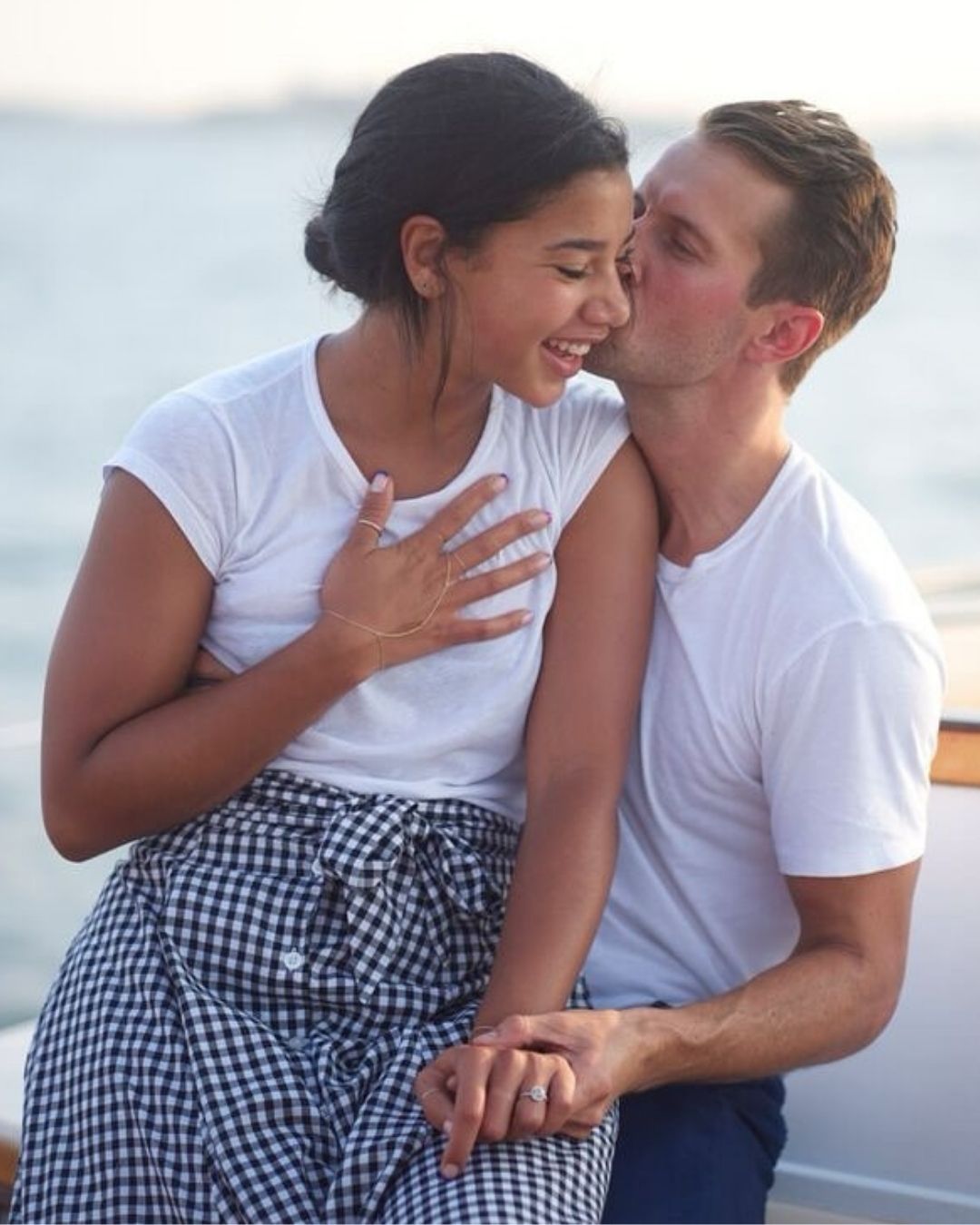 Brendan Fallis proposes to Hannah Bronfman