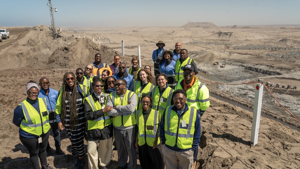 Leah Faye Cooper explores Namibia for a closer look at the mining technology, and the sorting, cutting, and polishing facilities behind desert diamonds