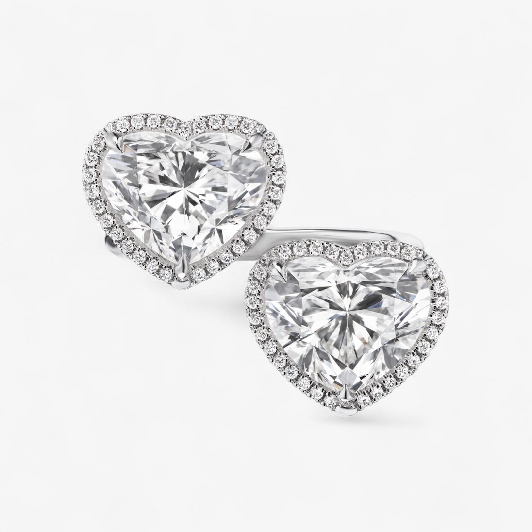 Stephanie Gottlieb heart shaped diamond ring