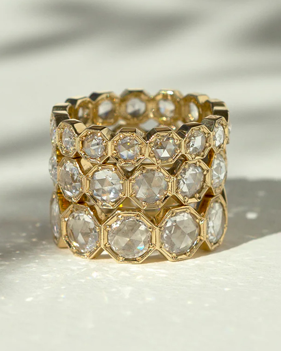 diamond anniversary rings