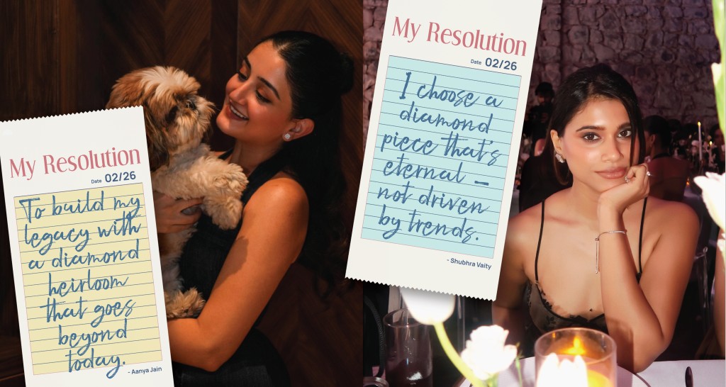 Divya Gursahani’s resolution to build Legacy with diamond heriloom.