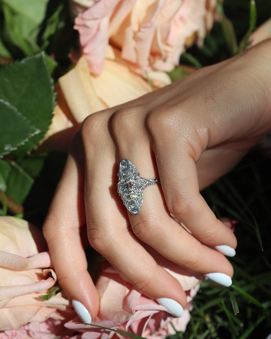 Andria Barboné Merriton Ring, $11,800, andriabarbone.com