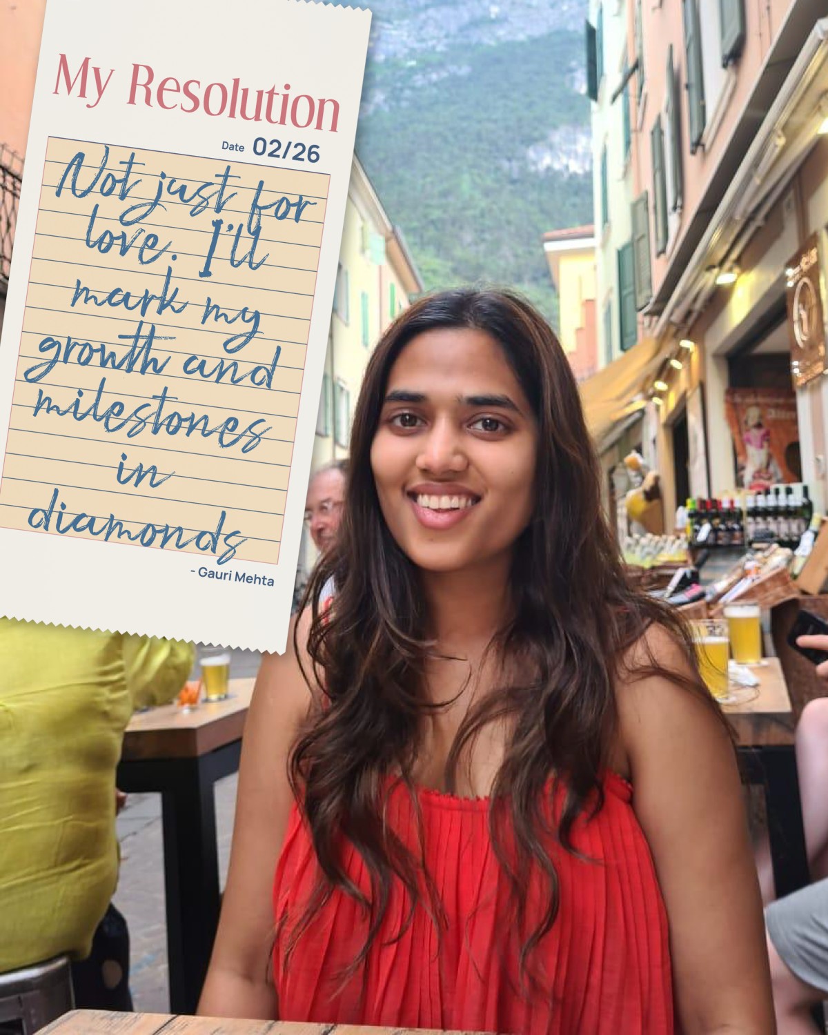 Gauri Mehta resolution to mark growth and milestones in diamonds.