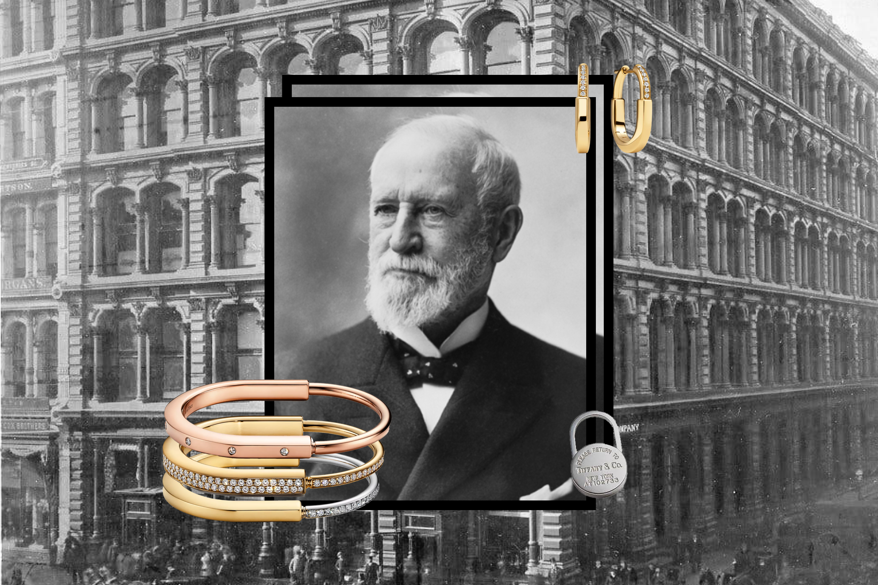 Tiffany lock collection an exquisite diamond jewellery line.