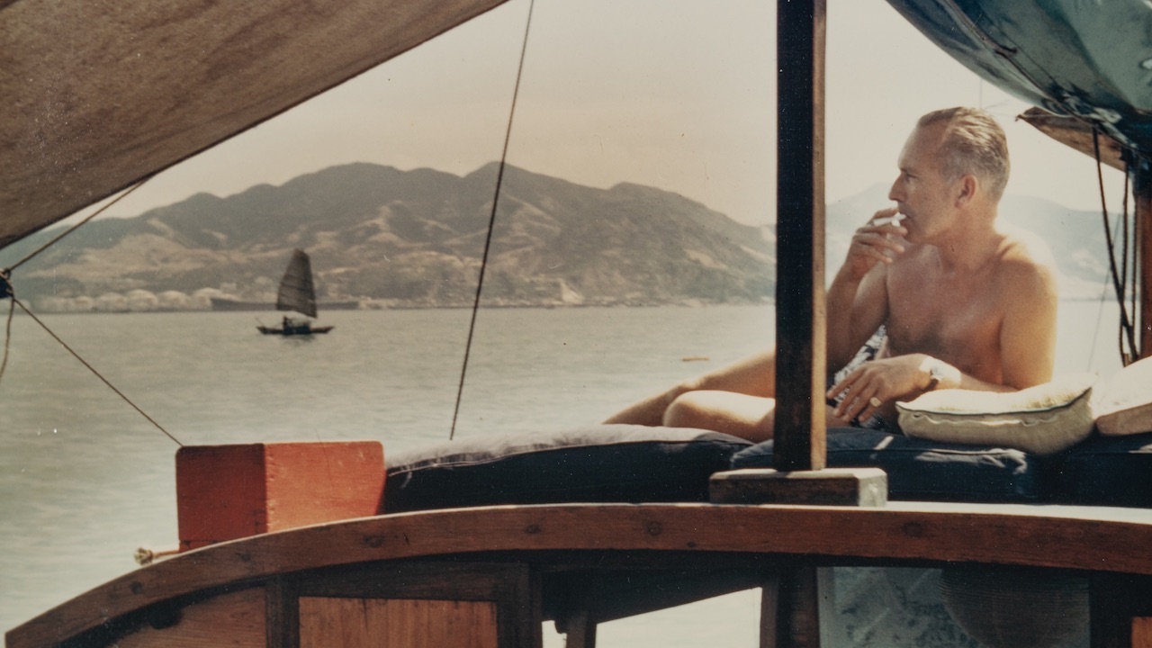 Jean Schlumberger photographed during one of his exotic travels. 