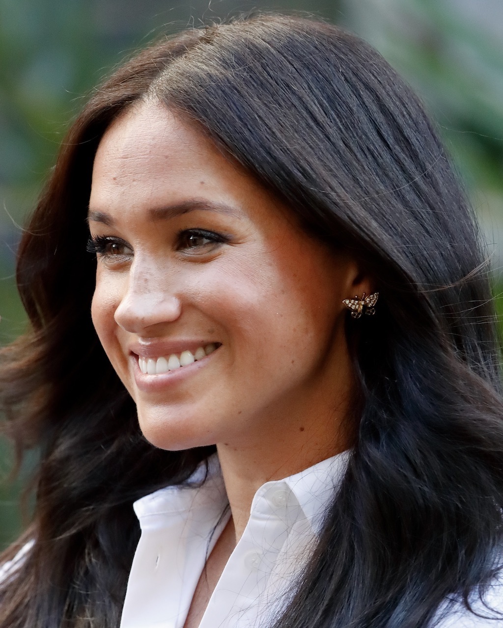 Insect Jewelry: Princess Diana butterfly earrings butterfly necklace Meghan Markle