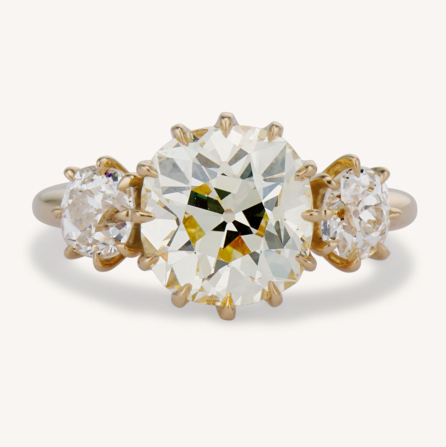 Classic engagement rings