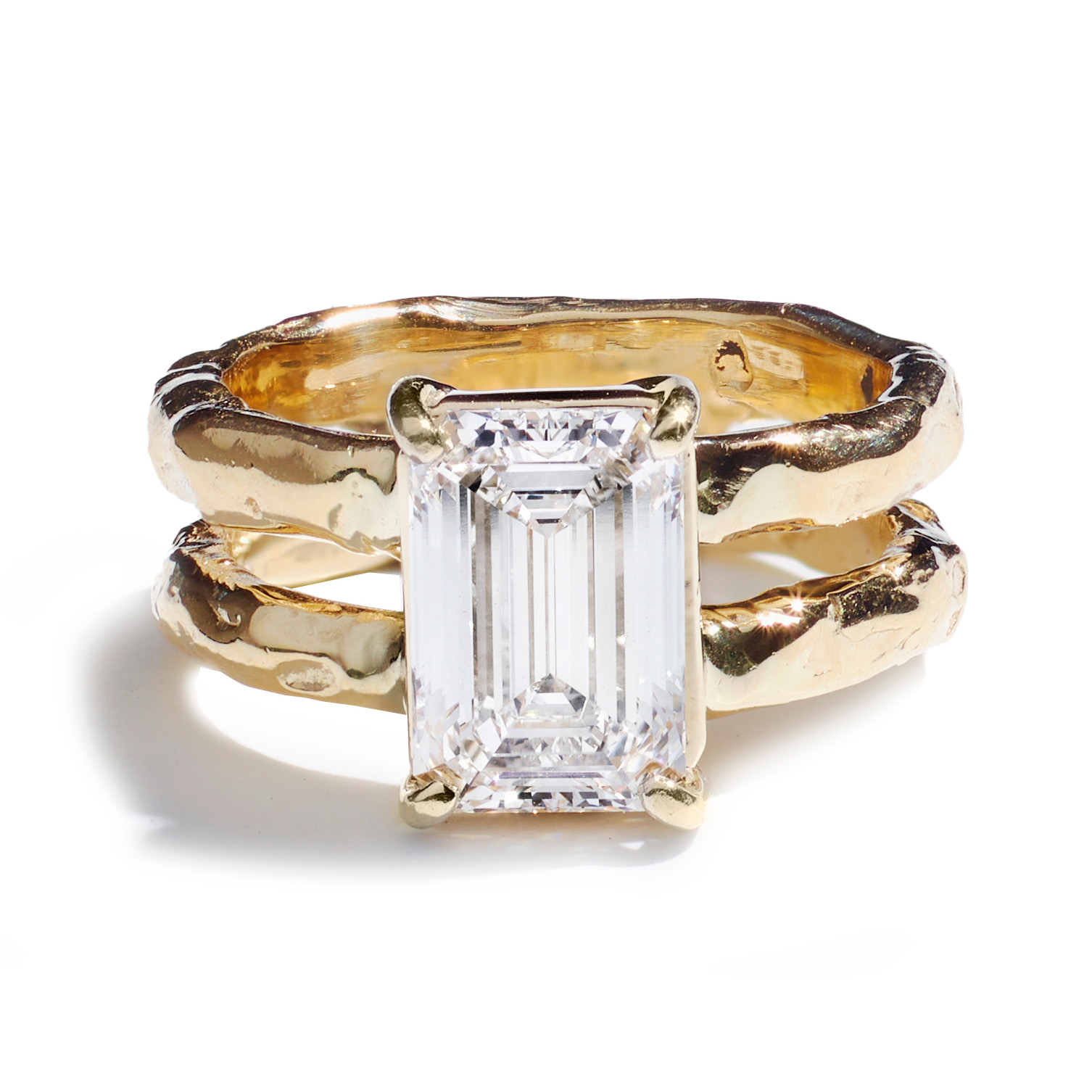 double band engagement rings