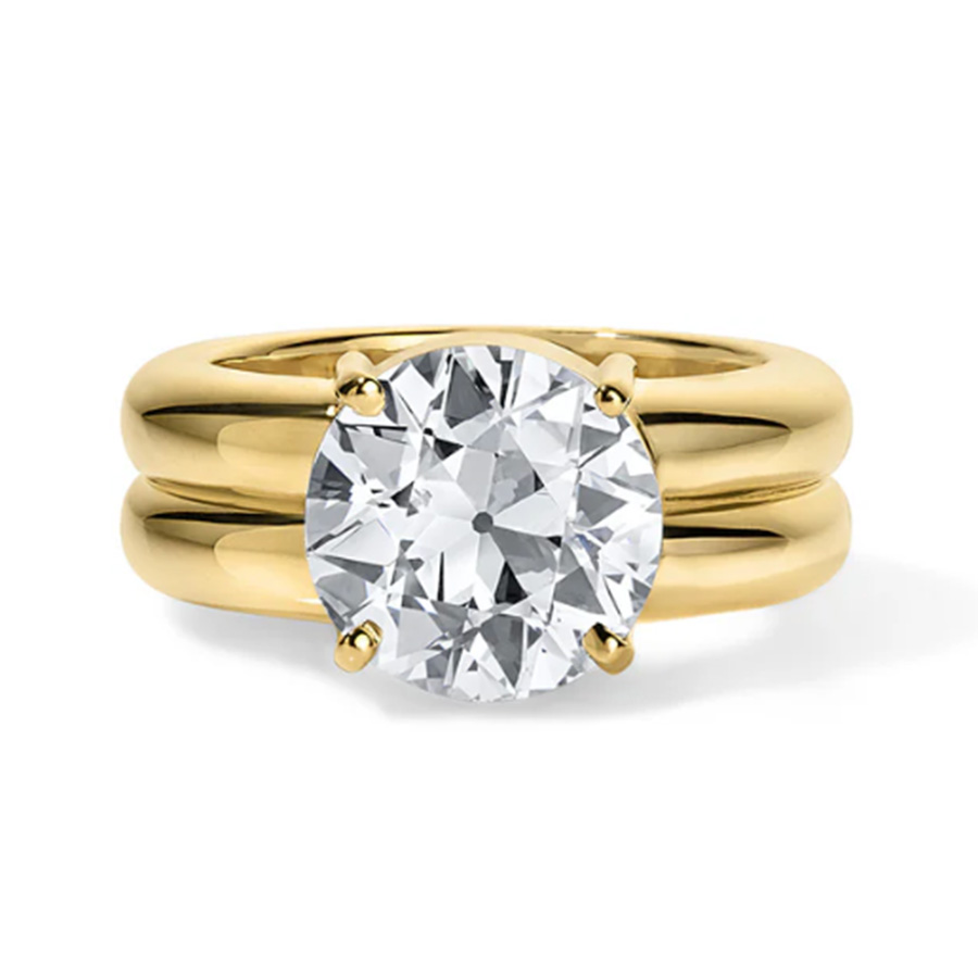 double band engagement rings