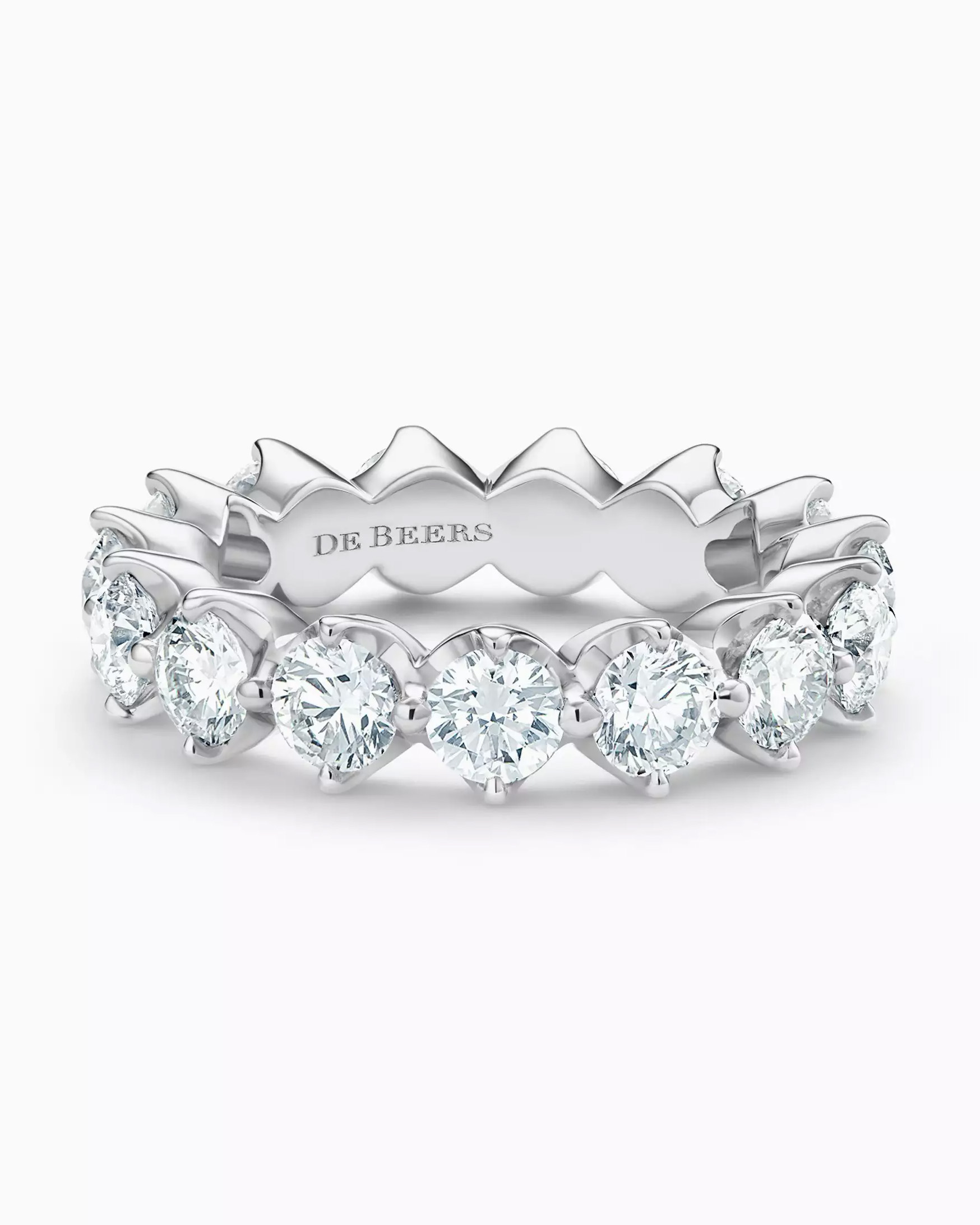 symbolic engagement rings: eternity ring