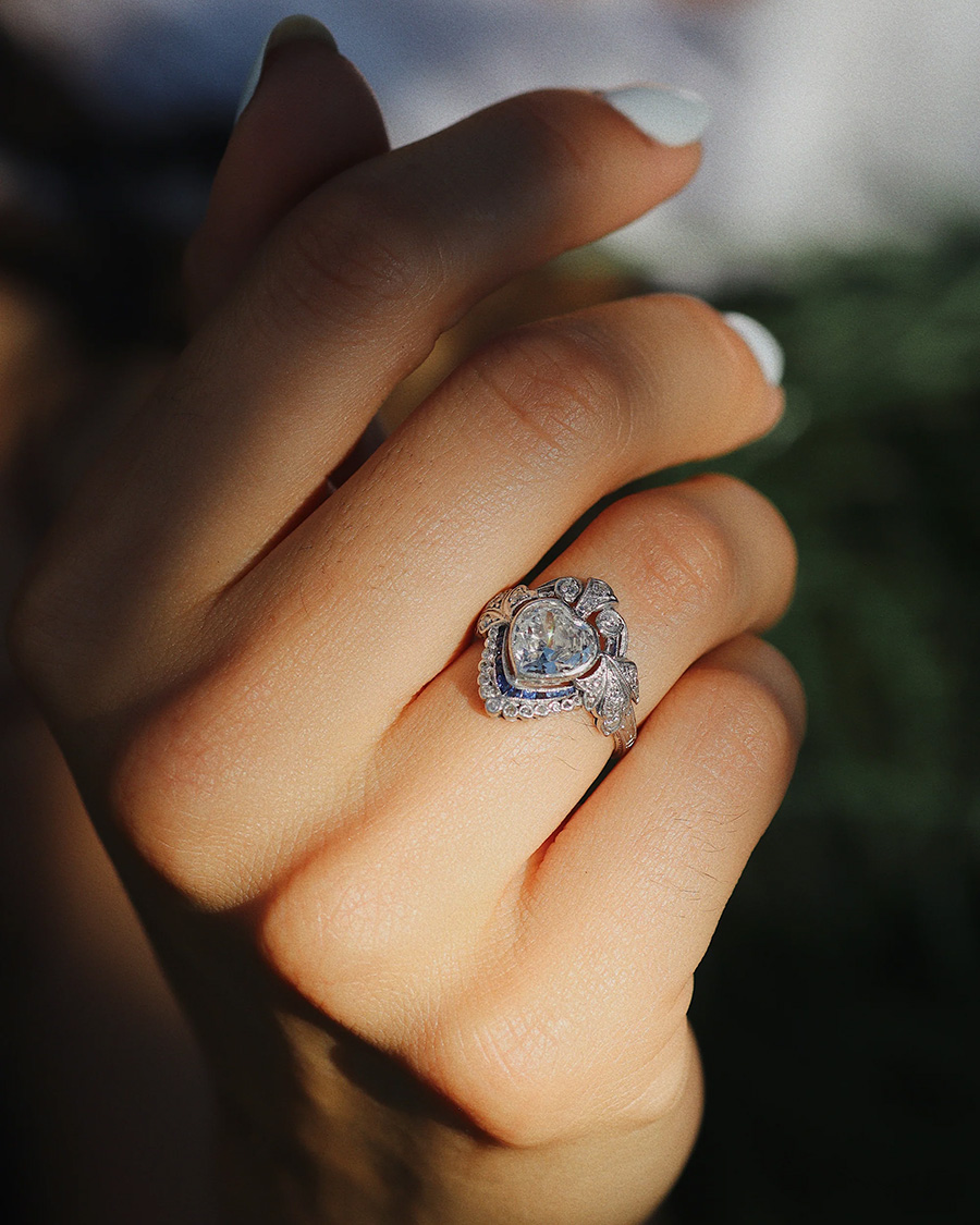 victorian engagement ring