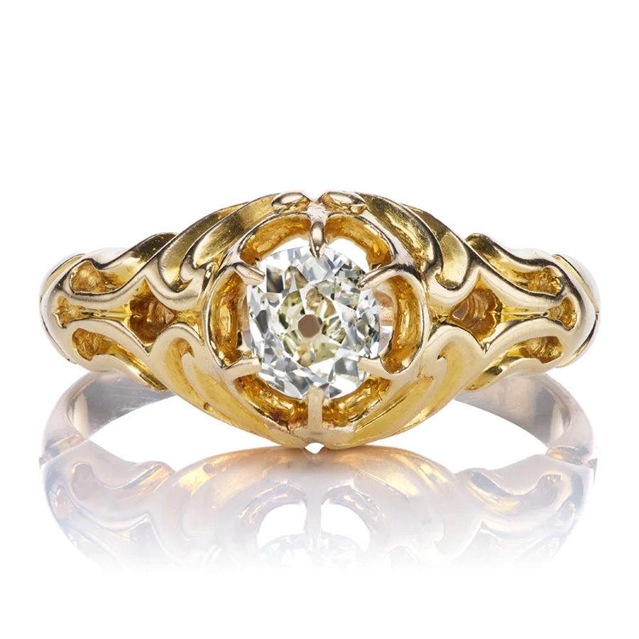 victorian engagement rings