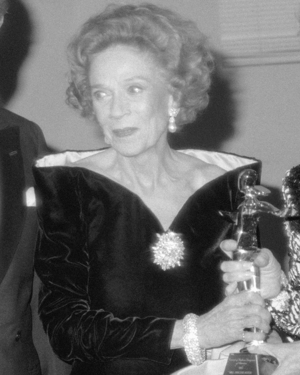 Brooke Astor at the Council of Fashion Designers of America Awards, 1988