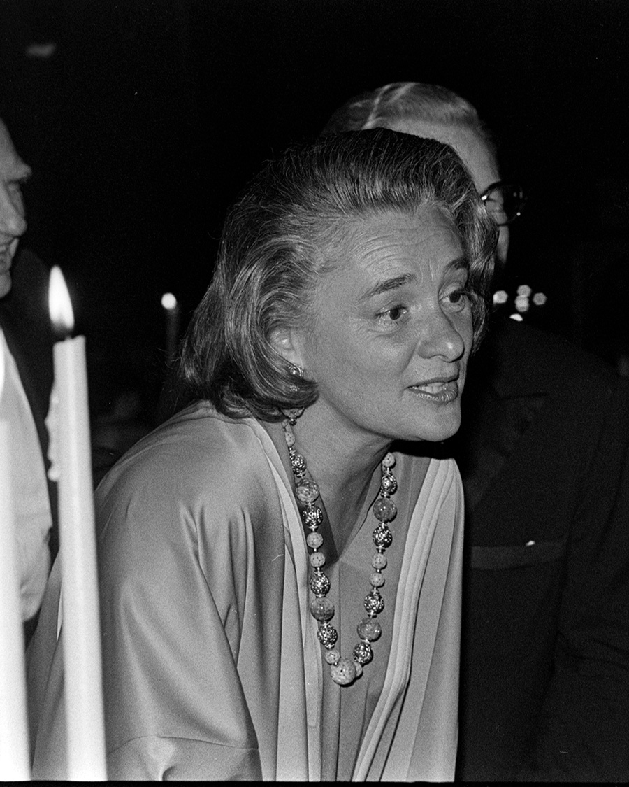 Happy Rockefeller attends an event in New York City on June 2, 1977. (Photo by Pierre Schermann/WWD/Penske Media via Getty Images)