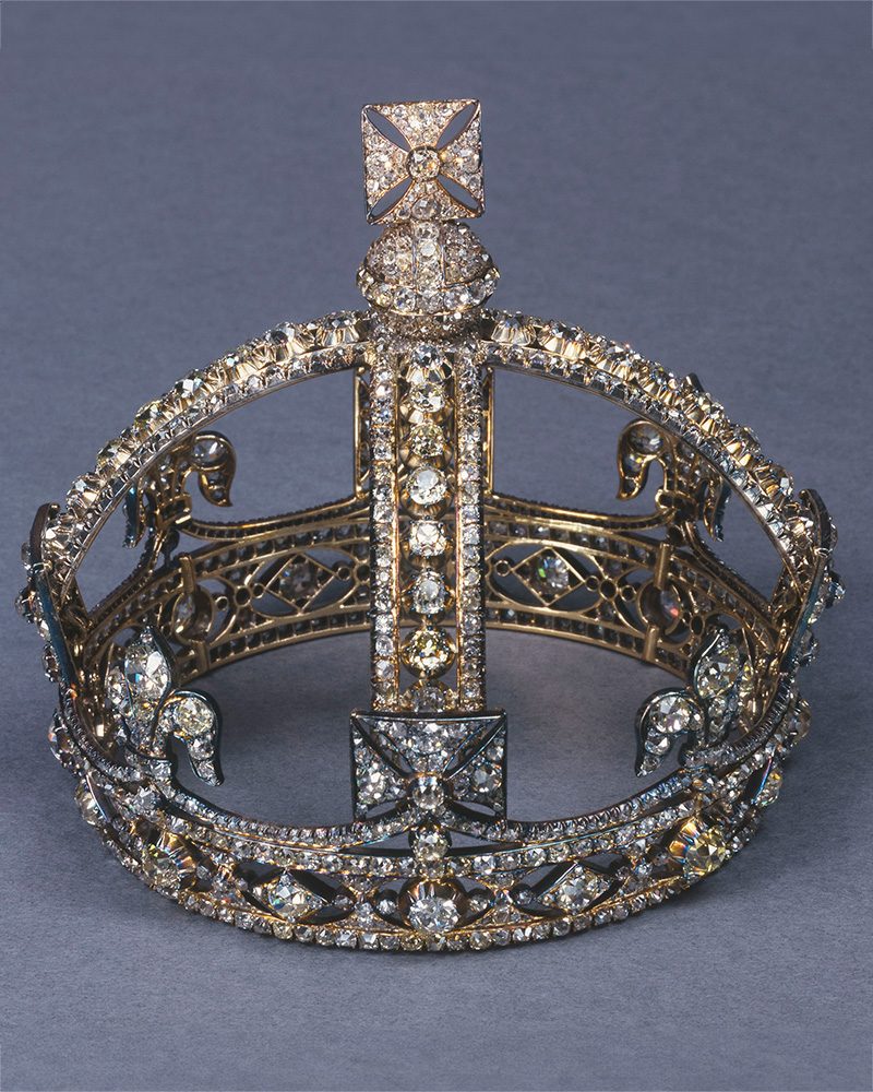 Small Diamond Crown of Queen Victoria (Courtesy of the Royal Collection Trust)
