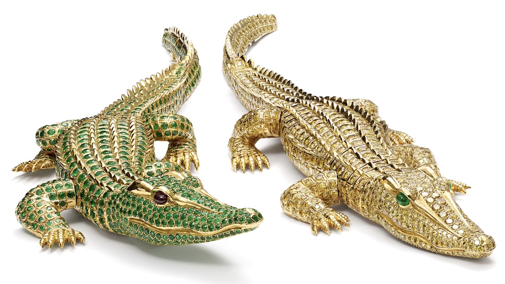 Cartier Crocodile Necklace, 1975. 
