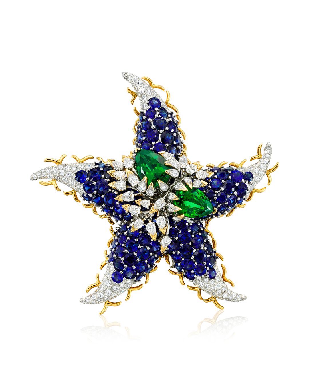 Babe Paley wears Jean Schlumberger starfish brooch