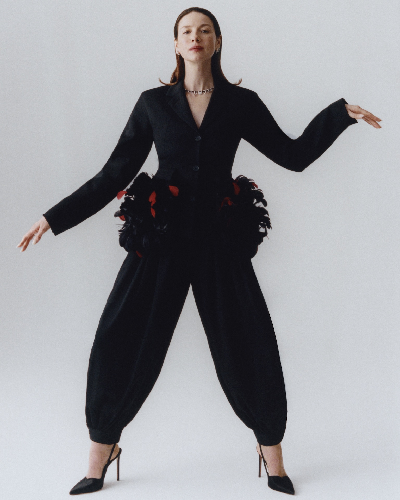 Caitriona Balfe on Outlander, Time, and the Endurance of Natural Diamonds