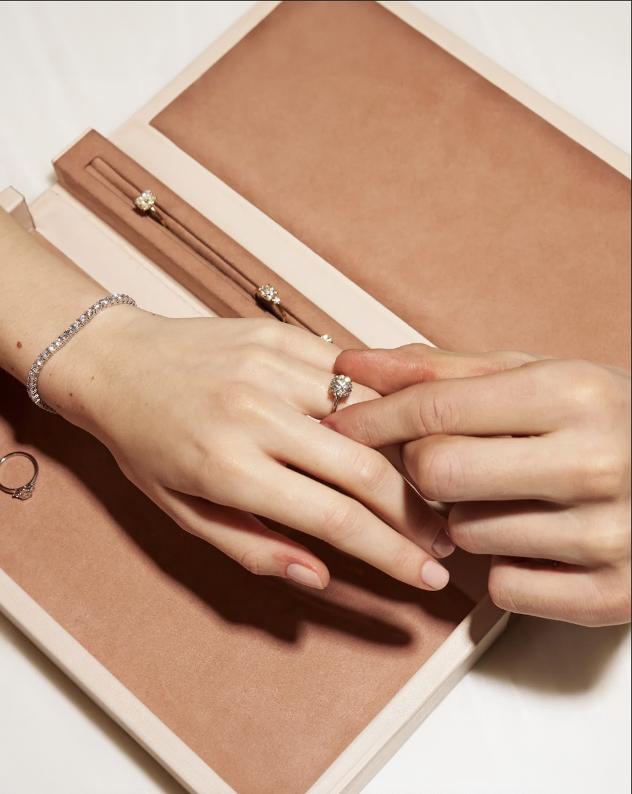 real couples engagement ring trends