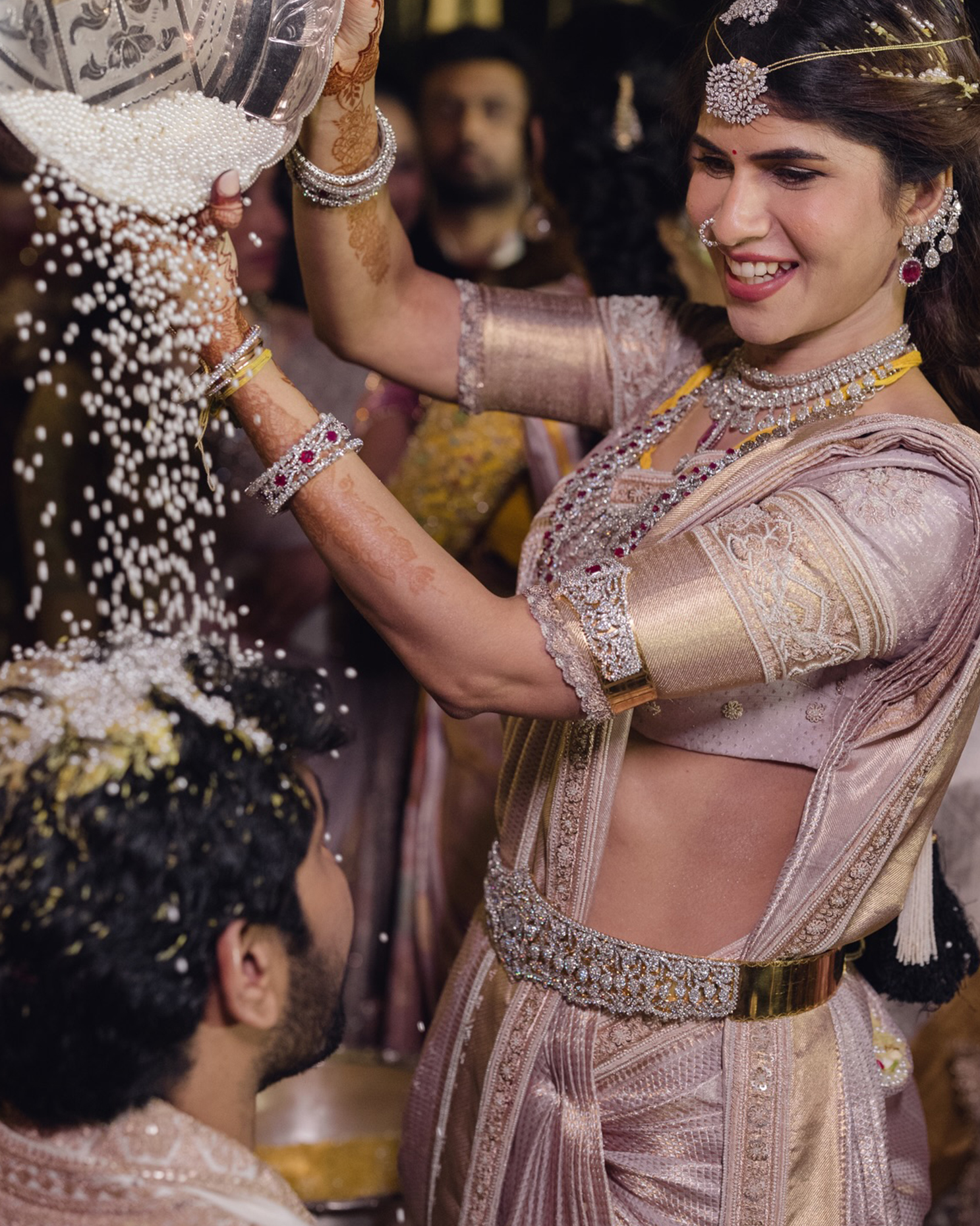 Diamond & Ruby Ear cuffs for your Wedding