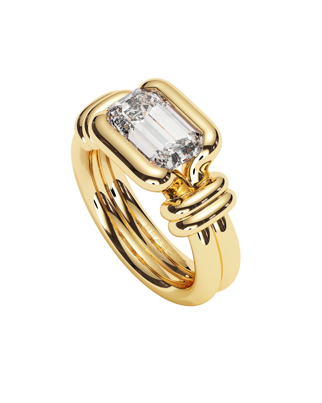 The Beabond Banyan Collection East West ring