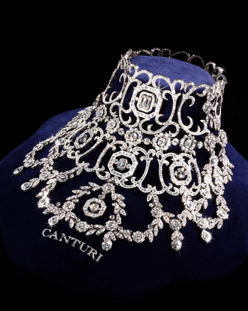 Actress Nicole Kidman wore the 'Satine' diamond necklace by Stefano Canturi in the 2001 film 'Moulin Rouge.' (Courtesy of Canturi)