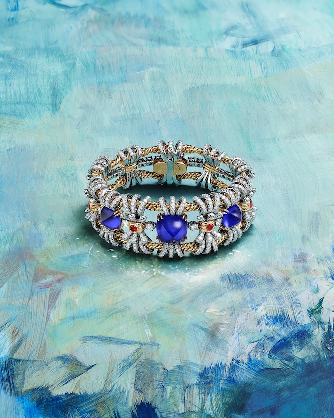 Raffia Bracelet from the Tiffany & Co. Blue Book 2026: Hidden Garden collection (Courtesy of Tiffany & Co.)