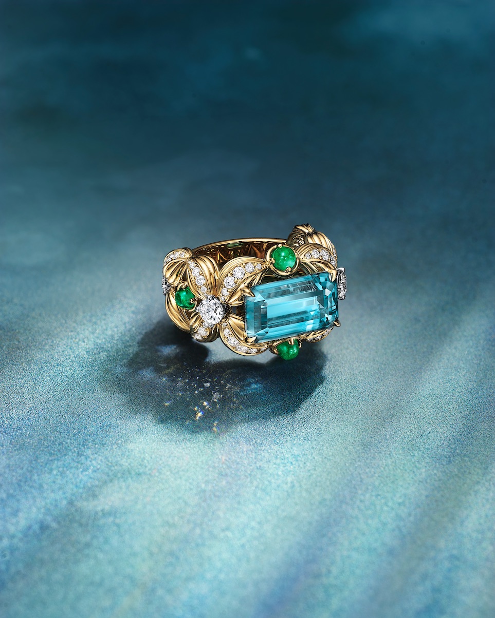 Daisy Ring from the Tiffany & Co. Blue Book 2026: Hidden Garden collection (Courtesy of Tiffany & Co.)