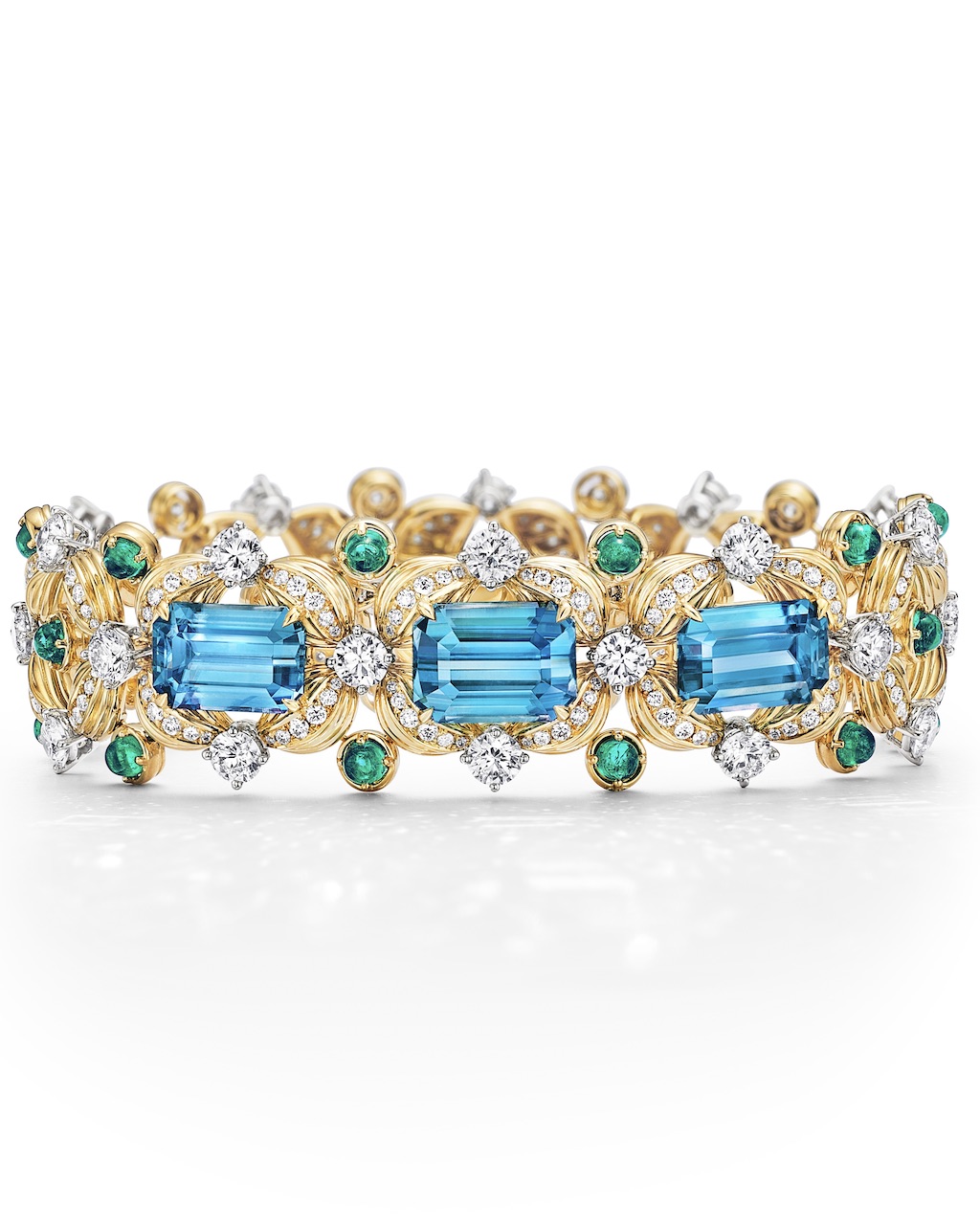 Daisy Bracelet from the Tiffany & Co. Blue Book 2026: Hidden Garden collection (Courtesy of Tiffany & Co.)