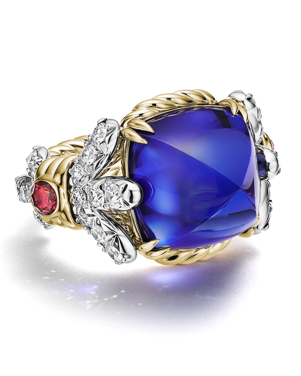 Raffia Ring from the Tiffany & Co. Blue Book 2026: Hidden Garden collection (Courtesy of Tiffany & Co.)