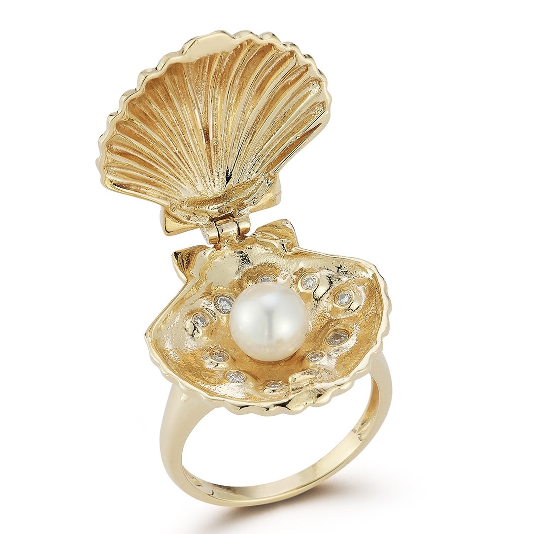 art-inspired jewelry, jewelry inspired by art: Birth of Venus Mateo 14kt Lady Venus Ring
