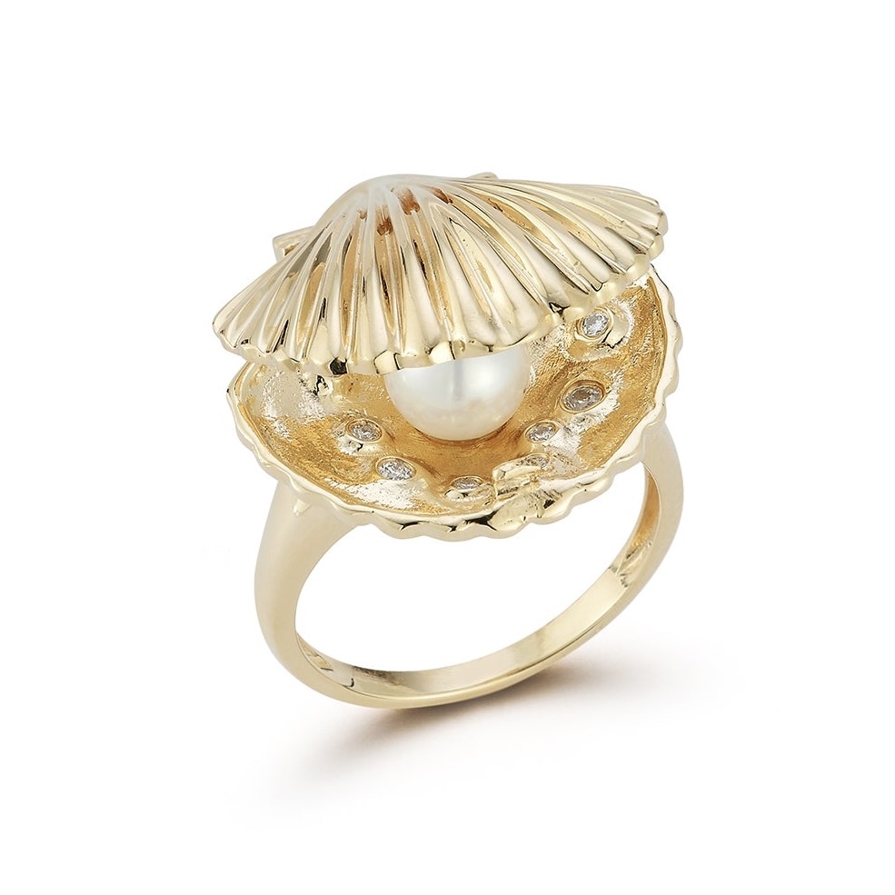 art-inspired jewelry, jewelry inspired by art: Birth of Venus Mateo 14kt Lady Venus Ring