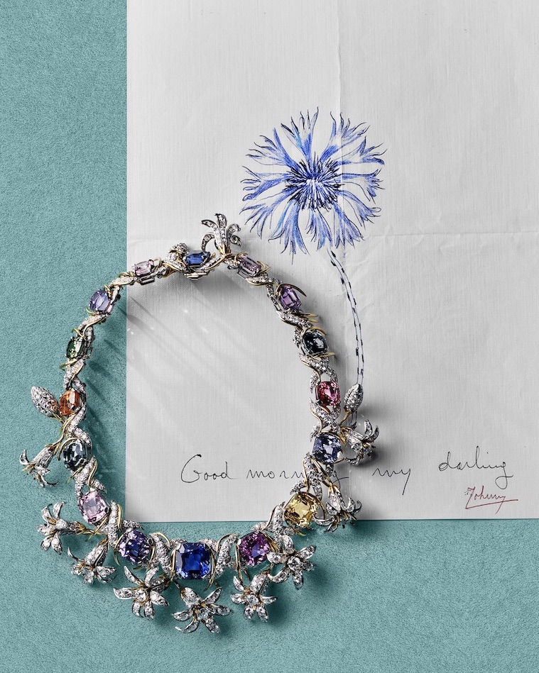 The Jasmine Necklace Designed by Jean Schlumberger for Bunny Mellon. 