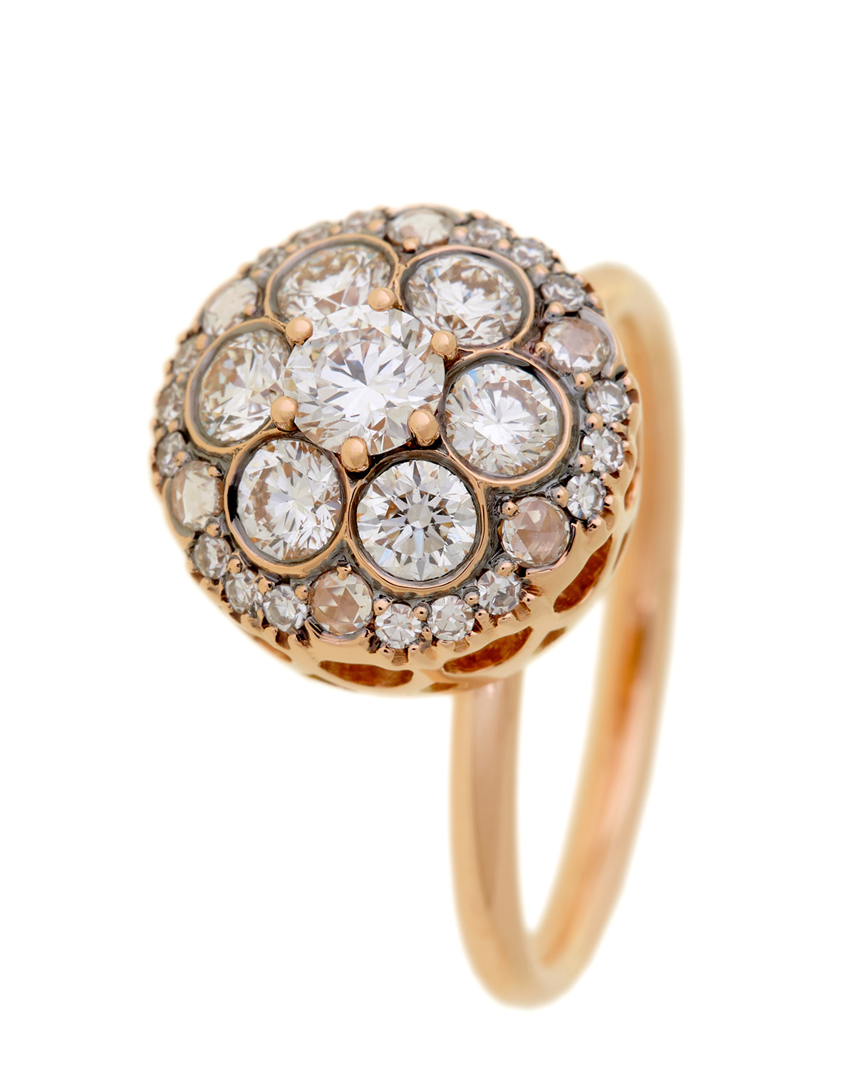 Selim Mouzannar Beirut Rosace Diamond Ring