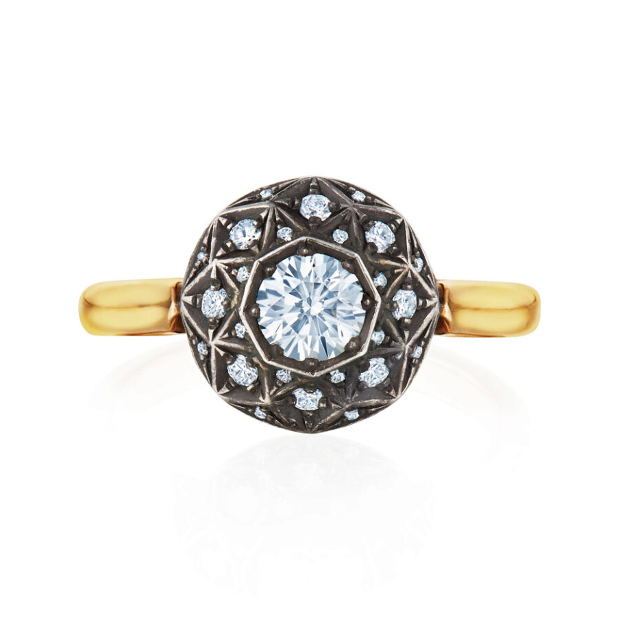 blackened rings