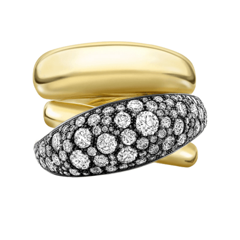blackened rings