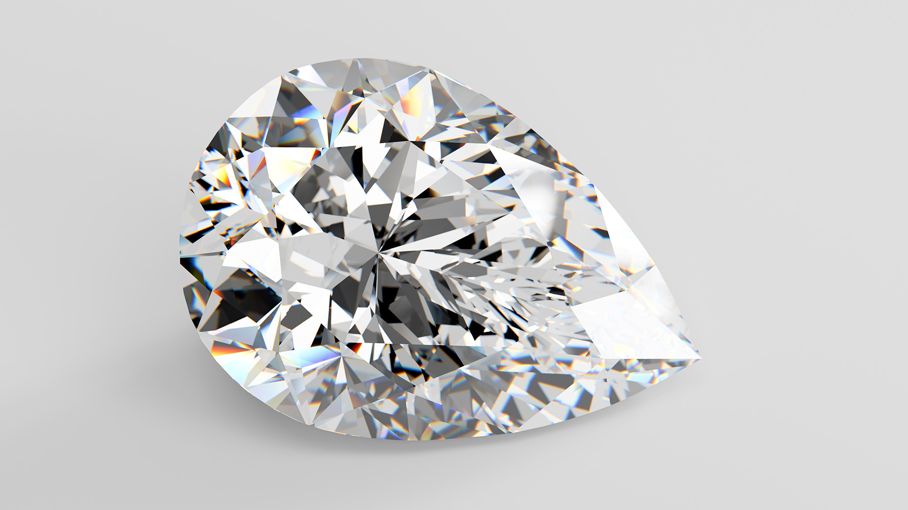 white sapphire vs diamond: Natural diamond. (iStock)