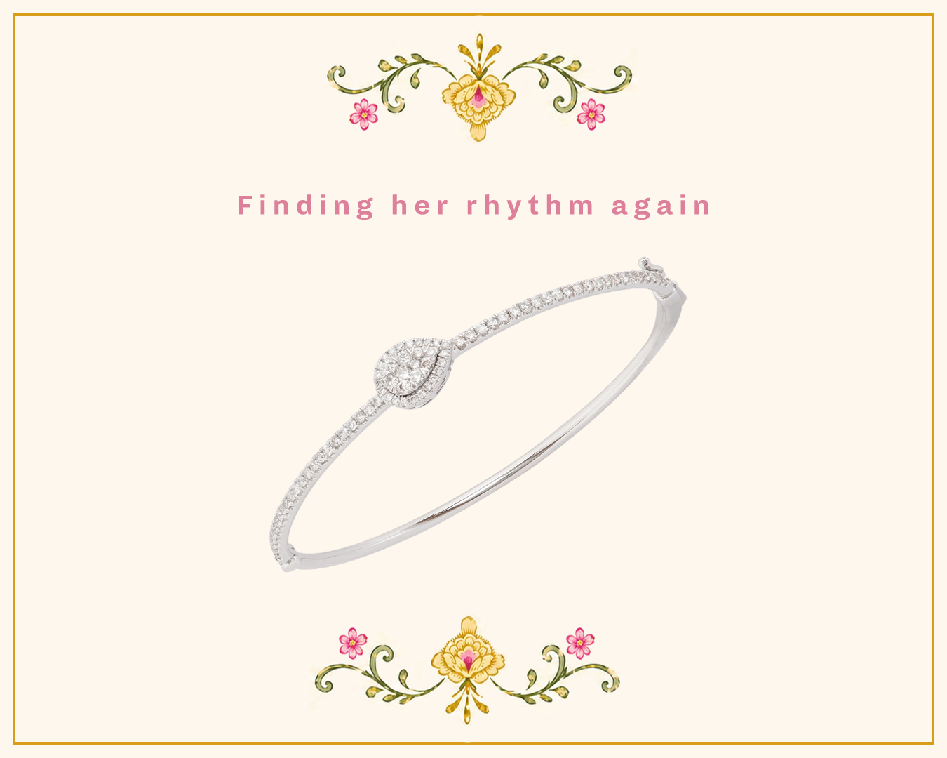 Delicate Natural Diamond Bracelet

