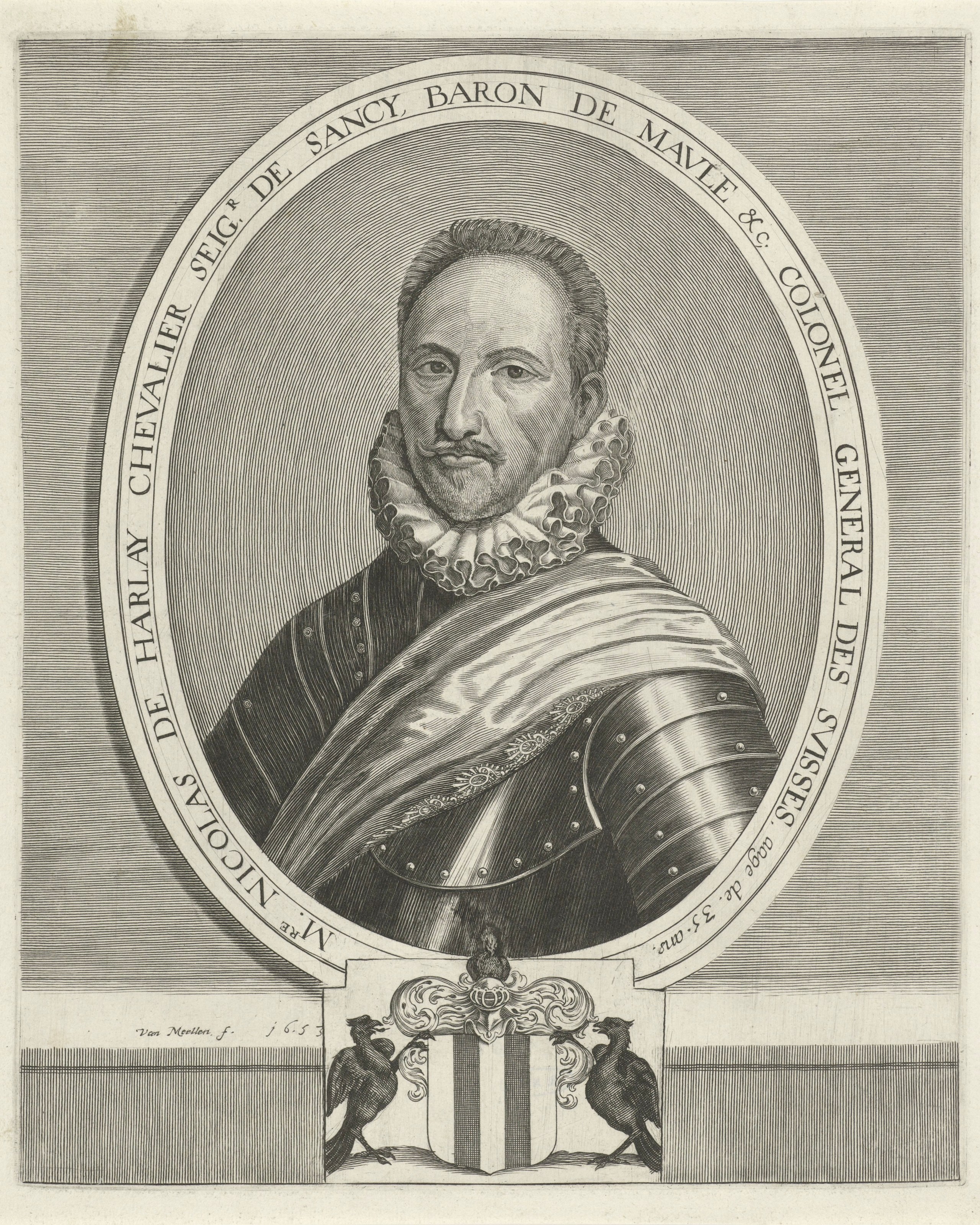 Beau Sancy Diamond Portrait of Nicolas de Harlay de Sancy.