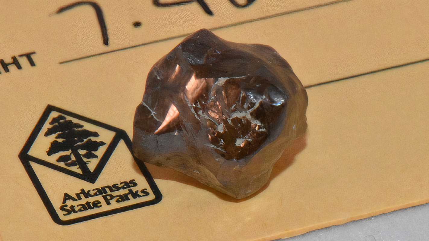 The Carine Diamond from Crater of Diamonds State Park