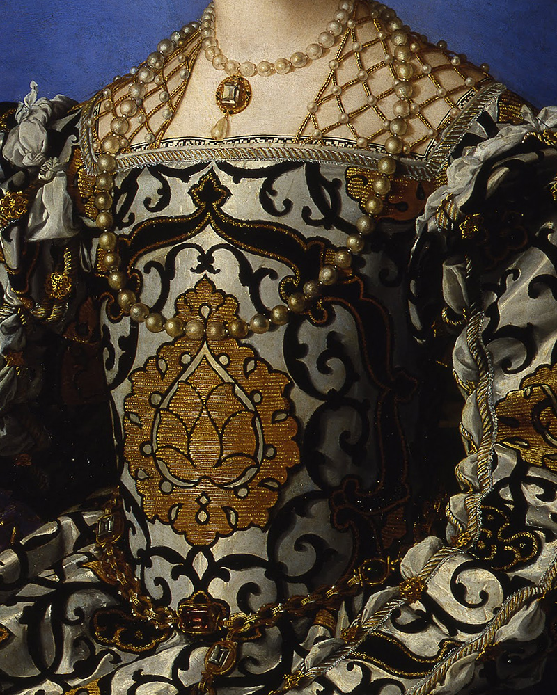 Portrait of Eleanor of Toledo and Her Son by Bronzino (Wikimedia Commons/Public Domain)