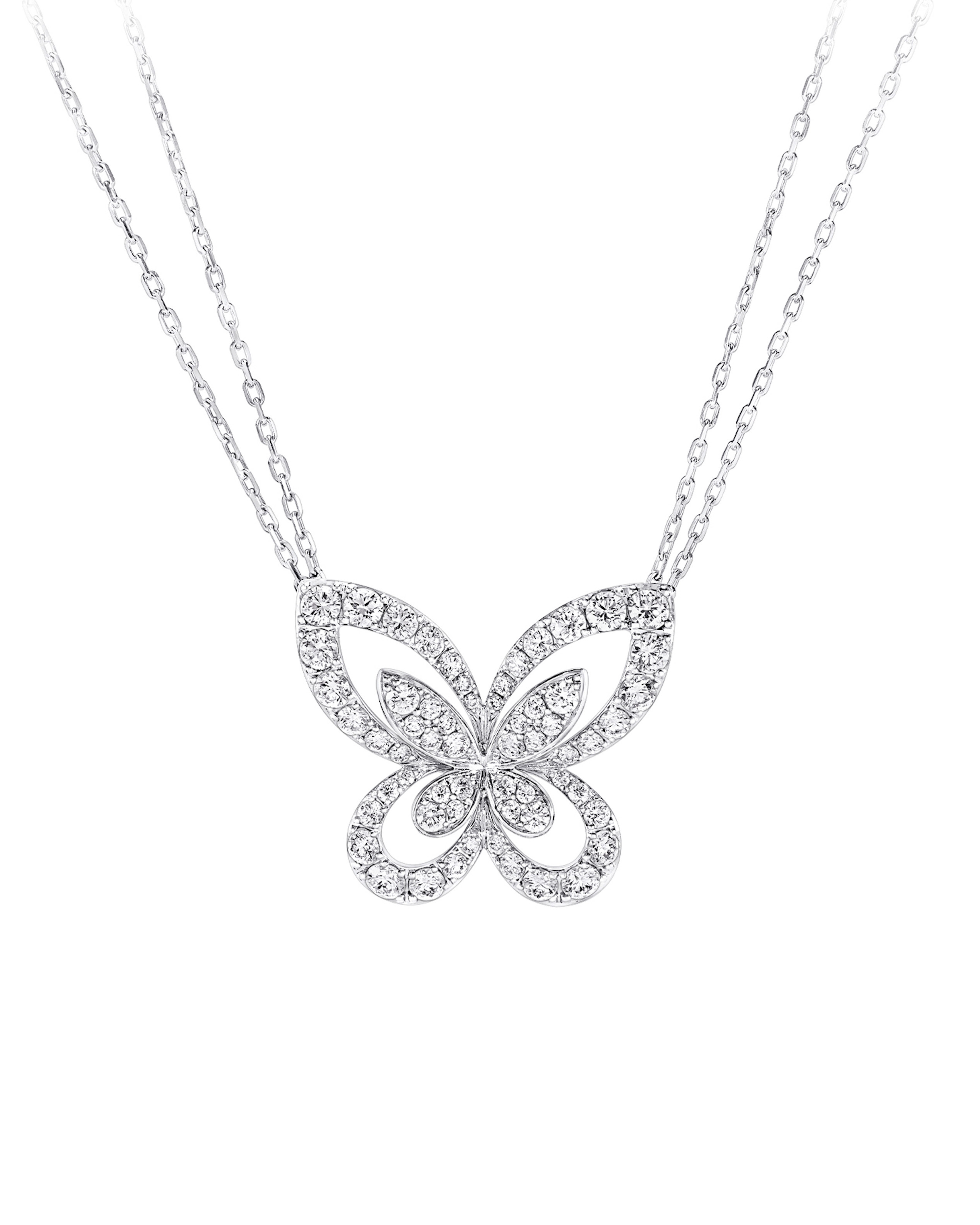 Graff Butterfly Diamond Pendant 
