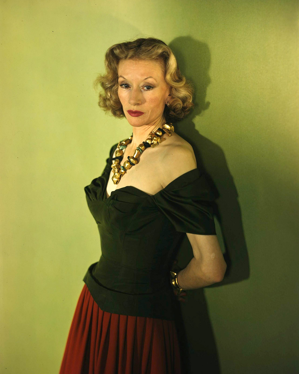 Portrait of Millicent Rogers in Vogue, c. 1950