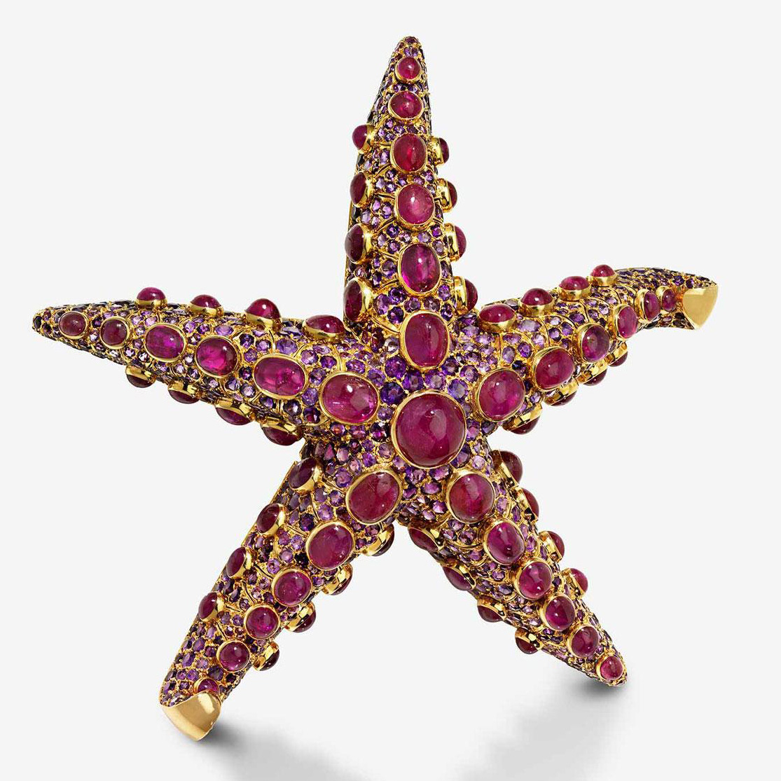 Rene Boivin Starfish Brooch with. (Courtesy of Christie's Auction House)