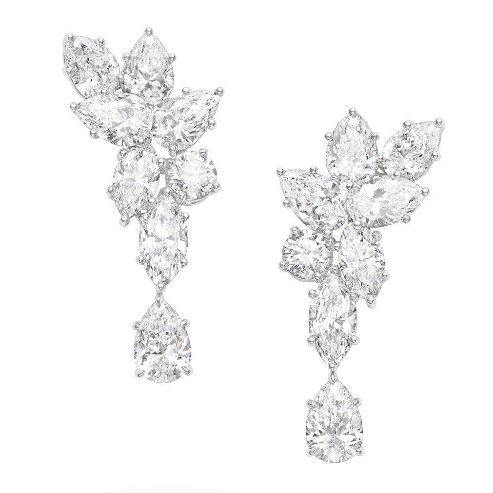 cluster earrings