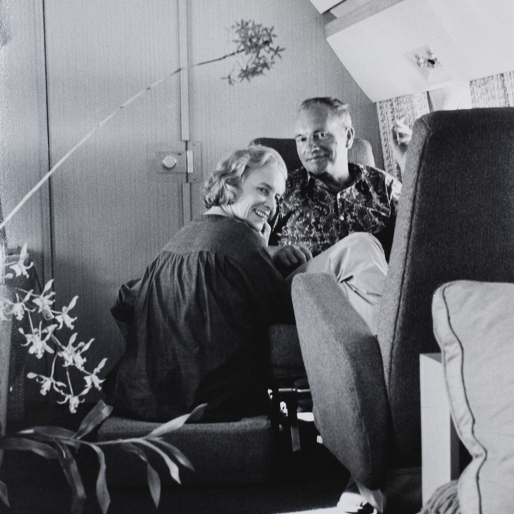 Bunny Mellon and Jean Schlumberger, photographed by Luc Bouchage