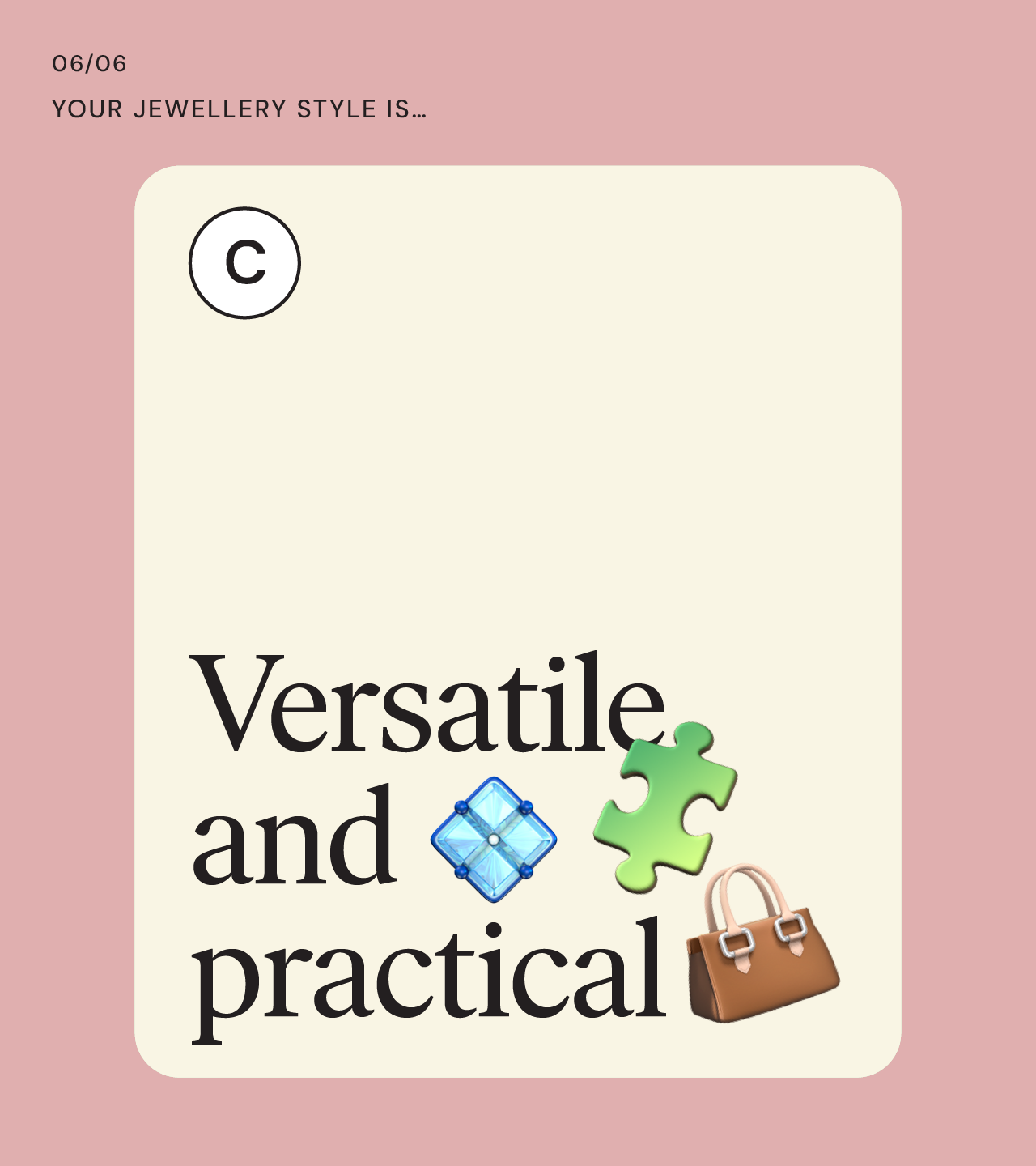 “Your Jewellery Style is…?’’